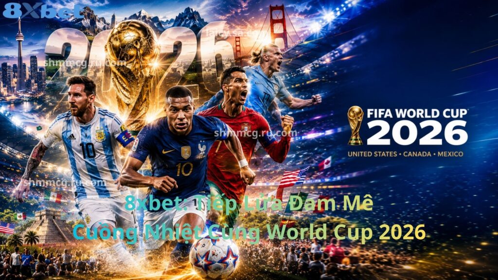 Tải App 8XBET APK/iOS ⭐️ Link Mới Nhất World Cup 2026 8xbet banner worldcup 2026 2